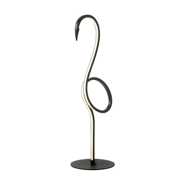 Flamingo 1 Light Table Lamp - Black