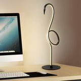 Flamingo 1 Light Table Lamp - Black