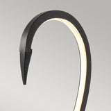 Flamingo 1 Light Table Lamp - Black