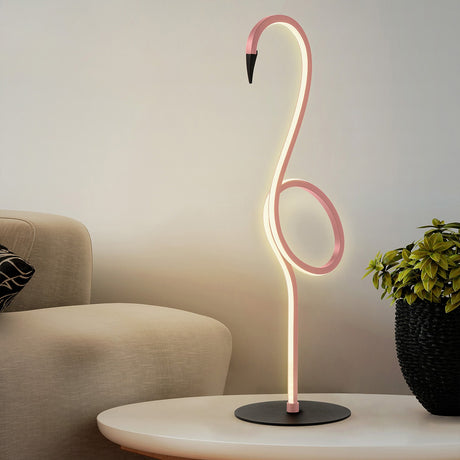 Flamingo 1 Light Table Lamp - Pink