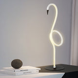 Flamingo 1 Light Table Lamp - White
