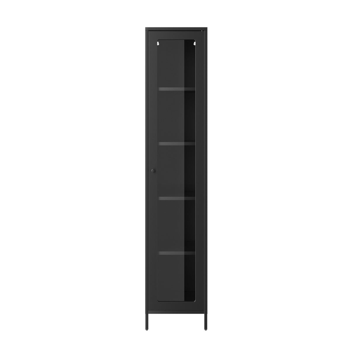 Frank Cabinet – Black with Clear