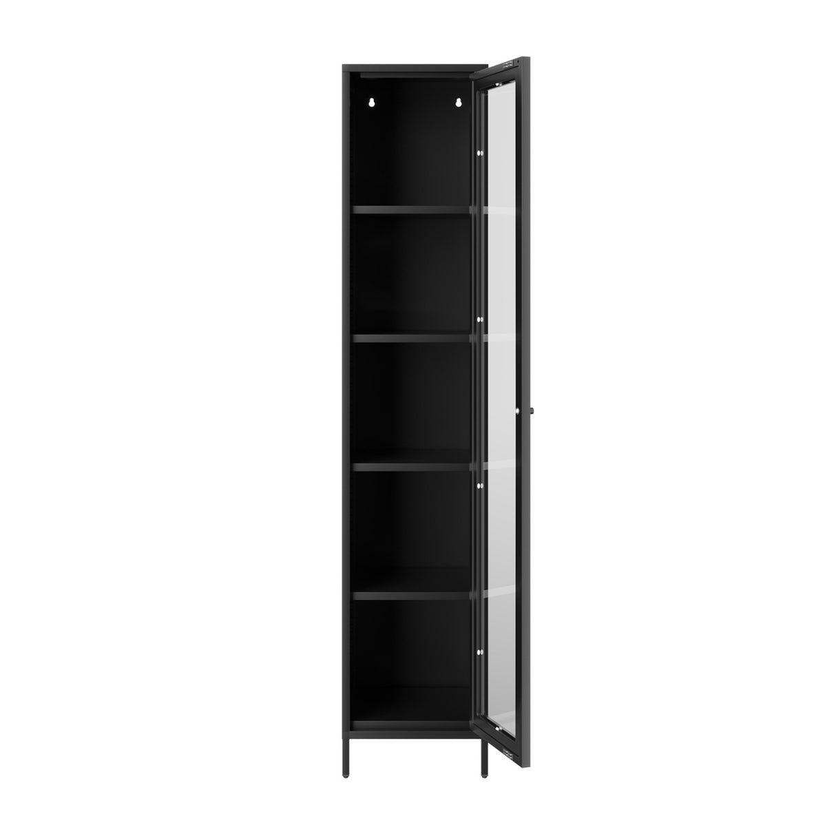Frank Cabinet – Black with Clear