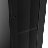 Frank Cabinet – Black with Clear