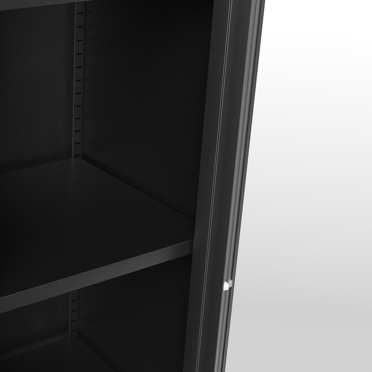 Frank Cabinet – Black with Clear
