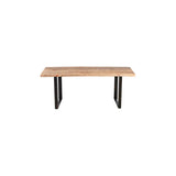Fia Small Mango Wood Dining Table - Natural
