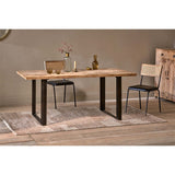 Fia Small Mango Wood Dining Table - Natural