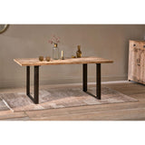 Fia Small Mango Wood Dining Table - Natural