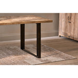 Fia Small Mango Wood Dining Table - Natural