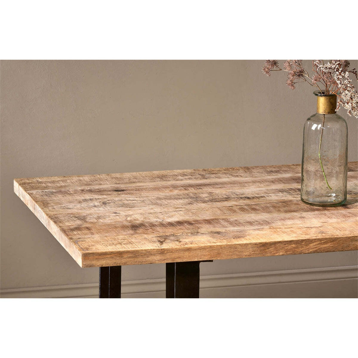 Fia Small Mango Wood Dining Table - Natural