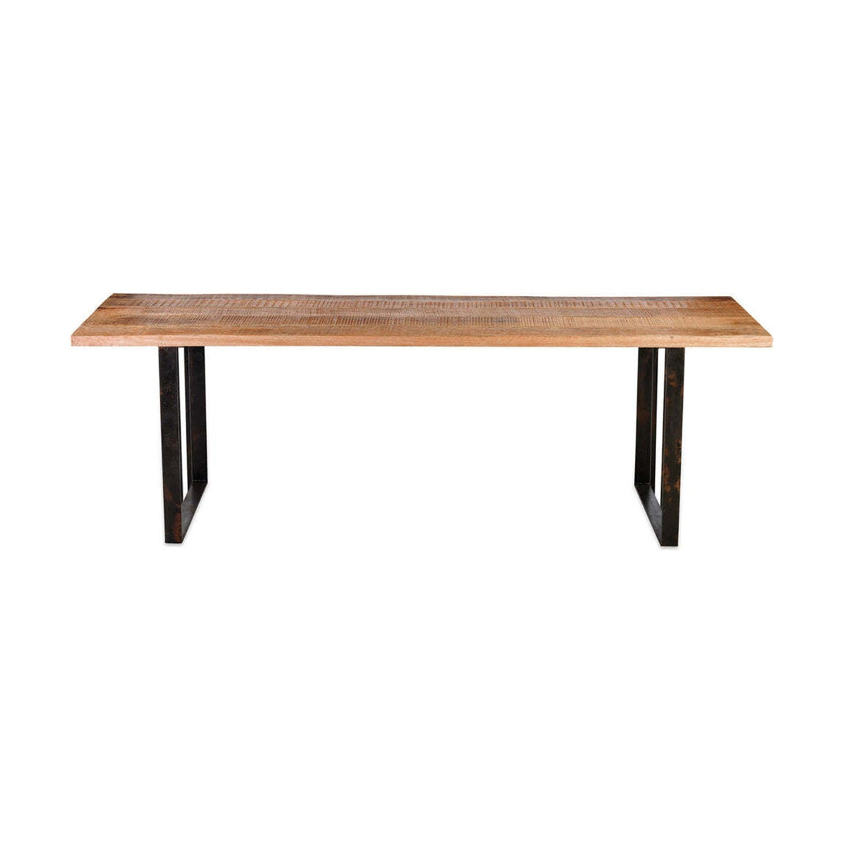 Fia Large Mango Wood Dining Table - Natural