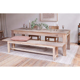 Fioni Small Reclaimed Wood Dining Table - Natural