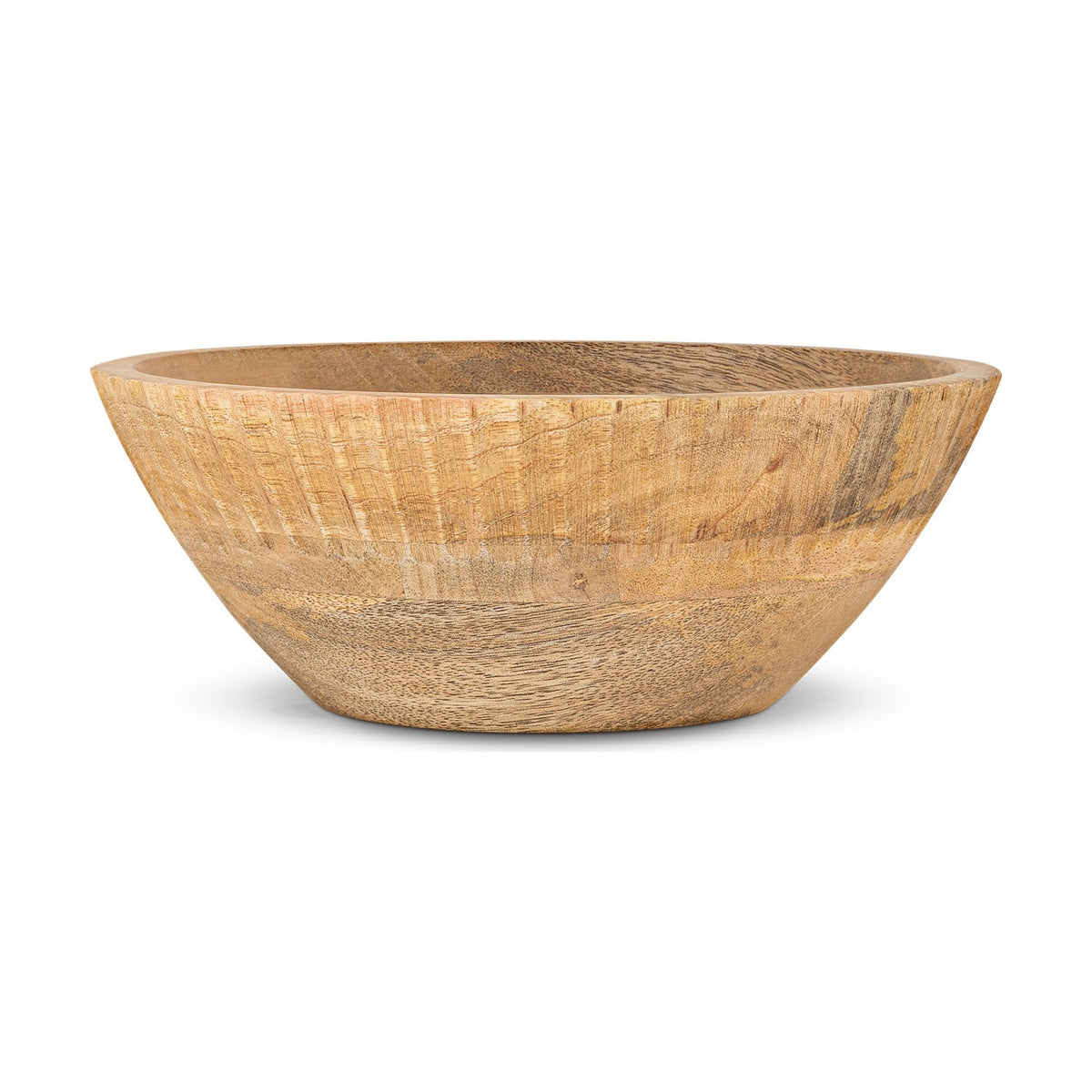 Gavivi Small Mango Wood Serving Bowl - Natural