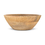 Gavivi Small Mango Wood Serving Bowl - Natural