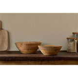 Gavivi Small Mango Wood Serving Bowl - Natural