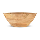 Gavivi Large Mango Wood Serving Bowl - Natural