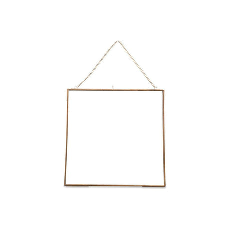 Kiko Gigantic Square Photo Frame - Antique Brass
