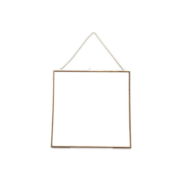 Kiko Gigantic Square Photo Frame - Antique Brass