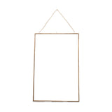 Kiko Gigantic Portrait Photo Frame - Antique Brass