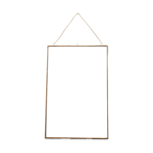 Kiko Gigantic Portrait Photo Frame - Antique Brass