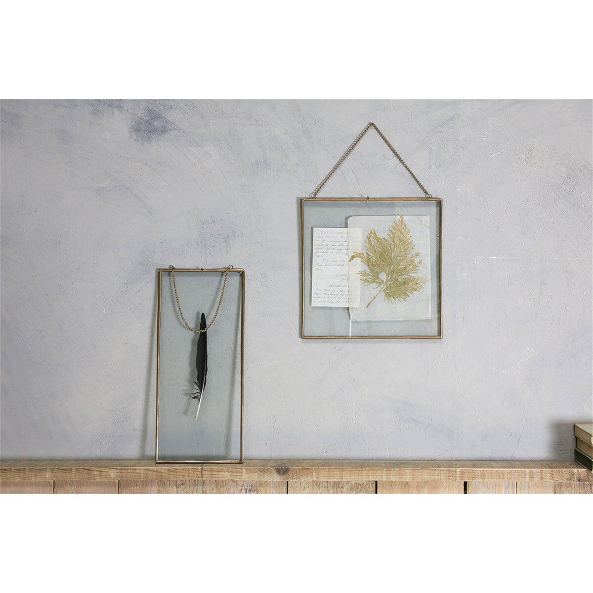 Kiko Gigantic Portrait Photo Frame - Antique Brass