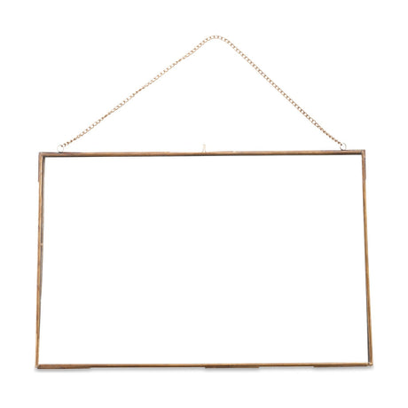 Kiko Gigantic Landscape Photo Frame - Antique Brass