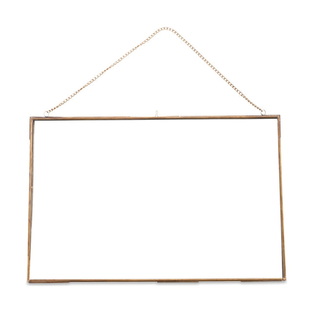 Kiko Gigantic Landscape Photo Frame - Antique Brass