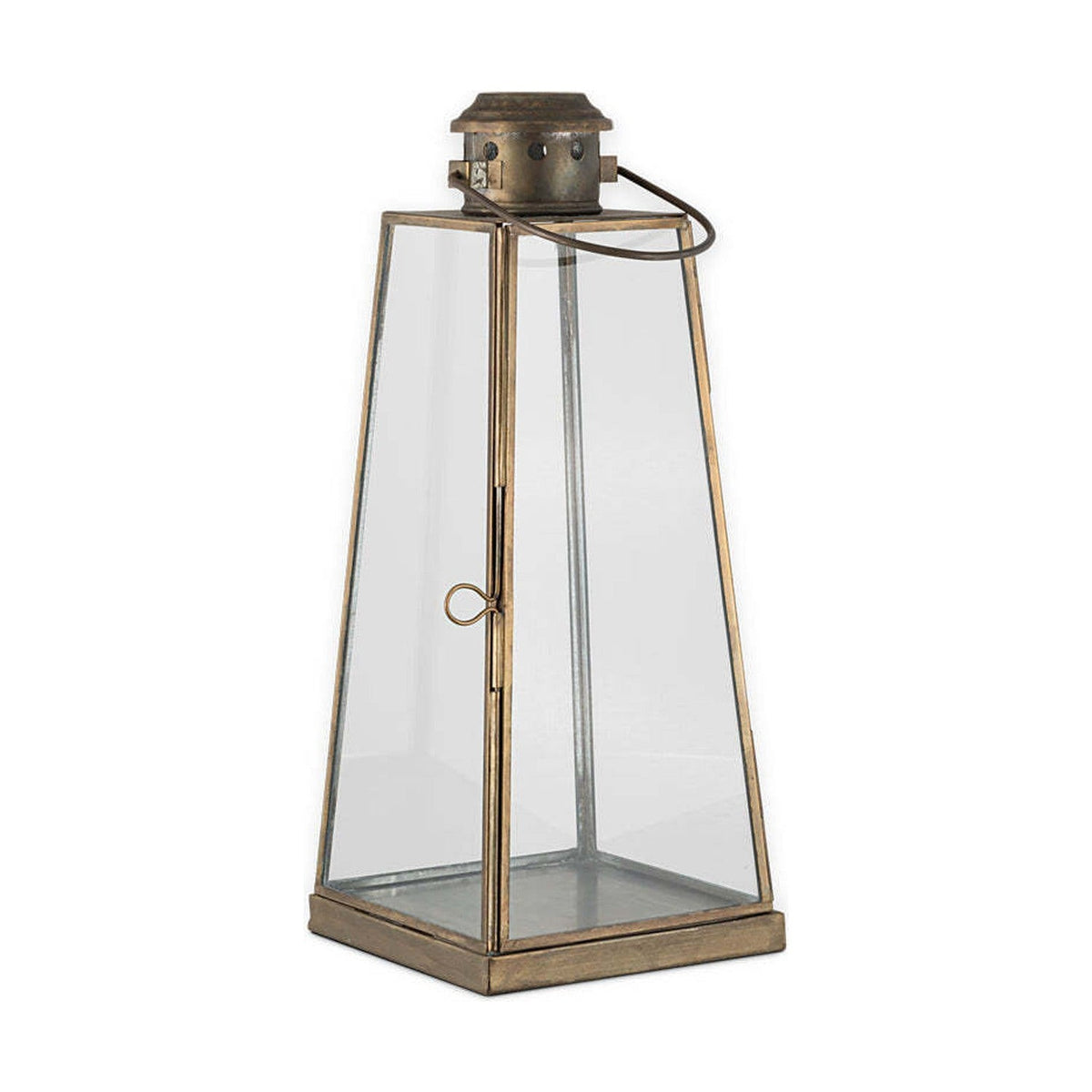 Giva Large Lantern - Antique Brass