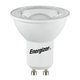 The Energizer 3.6W GU10 Dimmable LED Bulb in Warm White, 3000K, comes equipped with a shiny reflector and two metal pins for straightforward installation. Renowned for its energy efficiency, this dimmable bulb delivers optimal brightness while conserving power.