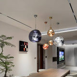 Lava Large LED Pendant Light - Silver
