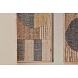 Hakeem Textile Wall Art - Natural