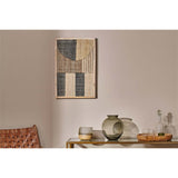 Hakeem Textile Wall Art - Natural