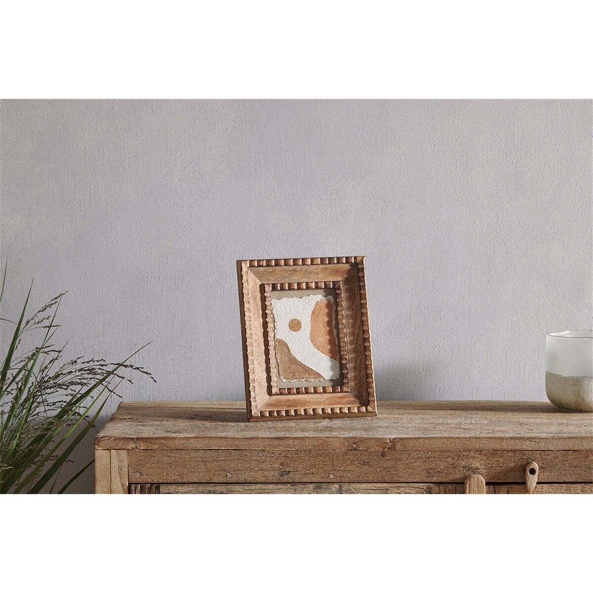 Hansika 8 x 10 Mango Wood Photo Frame - Natural