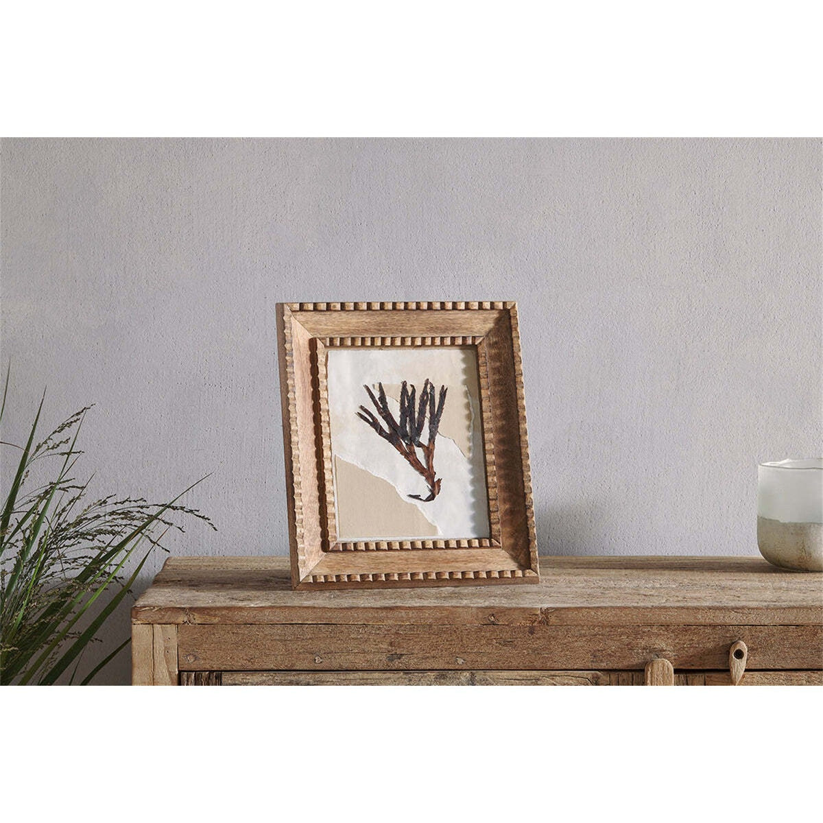 Hansika 8 x 10 Mango Wood Photo Frame - Natural