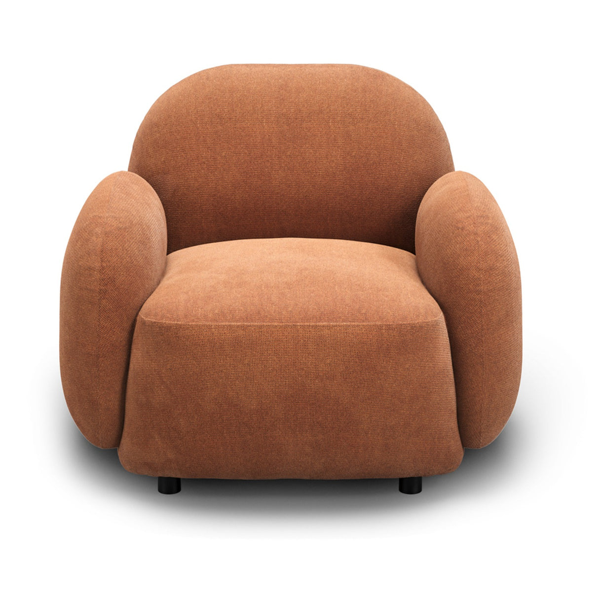 Hagu Accent Chair - Rust