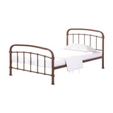 Halston Single Bed Frame - Copper
