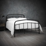 Halston Single Bed Frame - Black