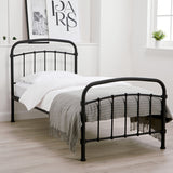 Halston Double Bed Frame – Black