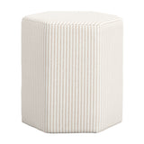 Harbour Stool - Beige Thin Stripe