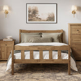 Havana Double Bed Frame – Pine