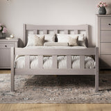 Havana Single Bed Frame – Grey with Pewter