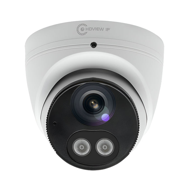 HDview IP 24/7 IP PoE 5MP 2.8mm Dome Camera - White