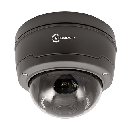 5MP 2.8-12mm Anti Vandal Dome IP Camera - Grey