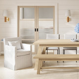 Hettie Dining Chair - Grey Thin Stripe