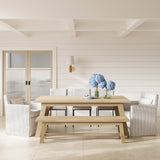 Hettie Dining Chair - Grey Thin Stripe