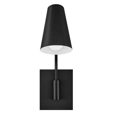 Bray 1 Light Wall Light - Black