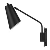 Bray 1 Light Wall Light - Black