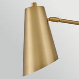 Bray 1 Light Wall Light - Lacquered Brass
