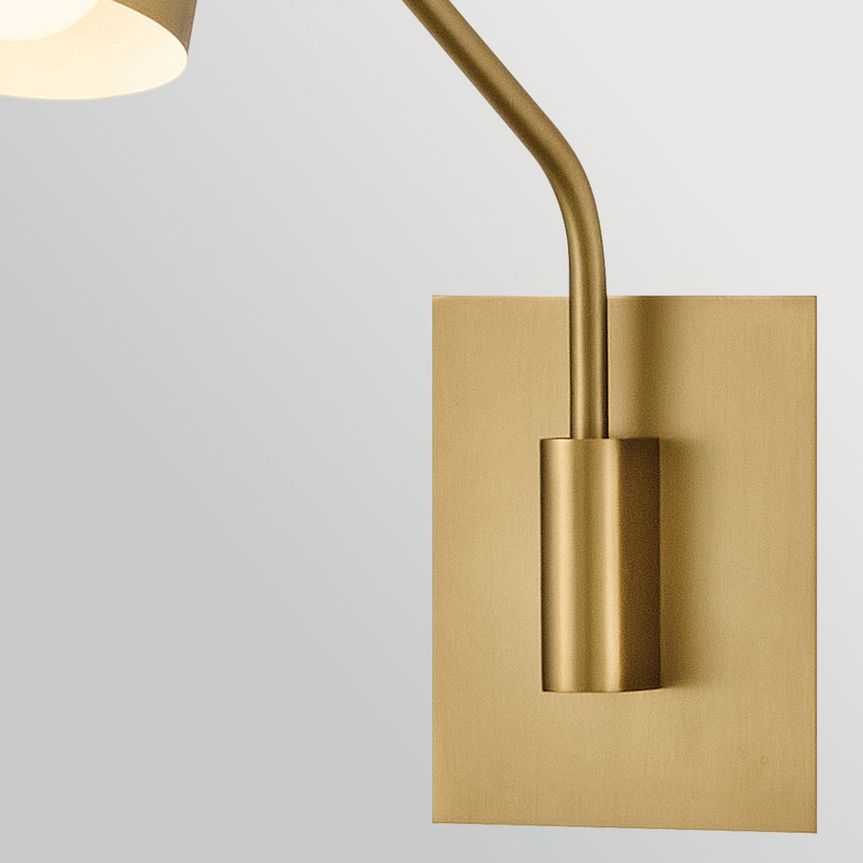 Bray 1 Light Wall Light - Lacquered Brass
