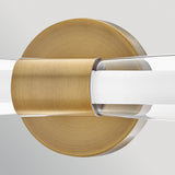 Elin 1 Light Wall Light - Lacquered Brass